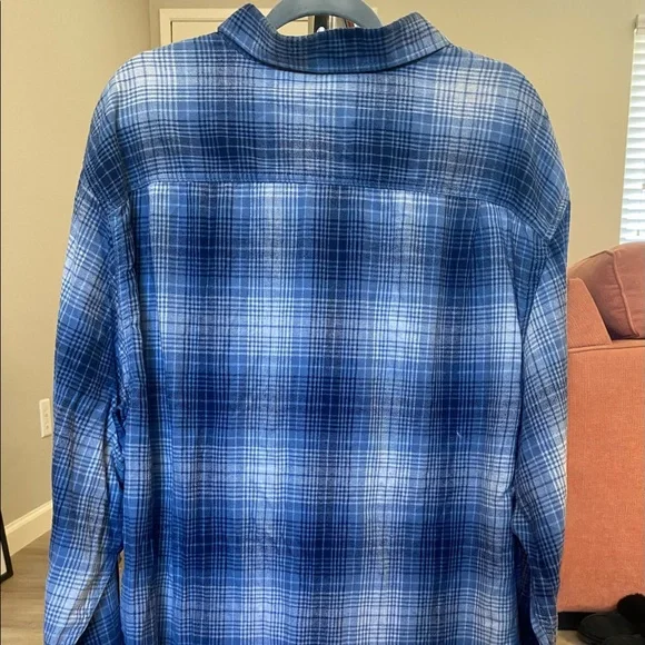George Blue Flannel Never Worn - Picture 4 of 4